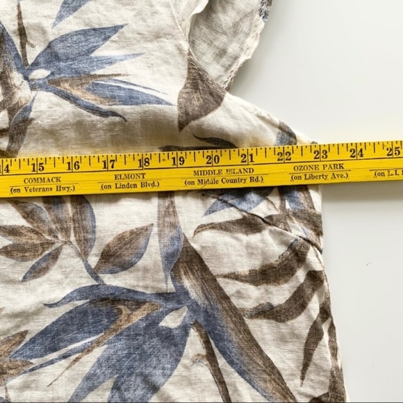 Lungo L’arno dress 1X linen new - Picture 8 of 9